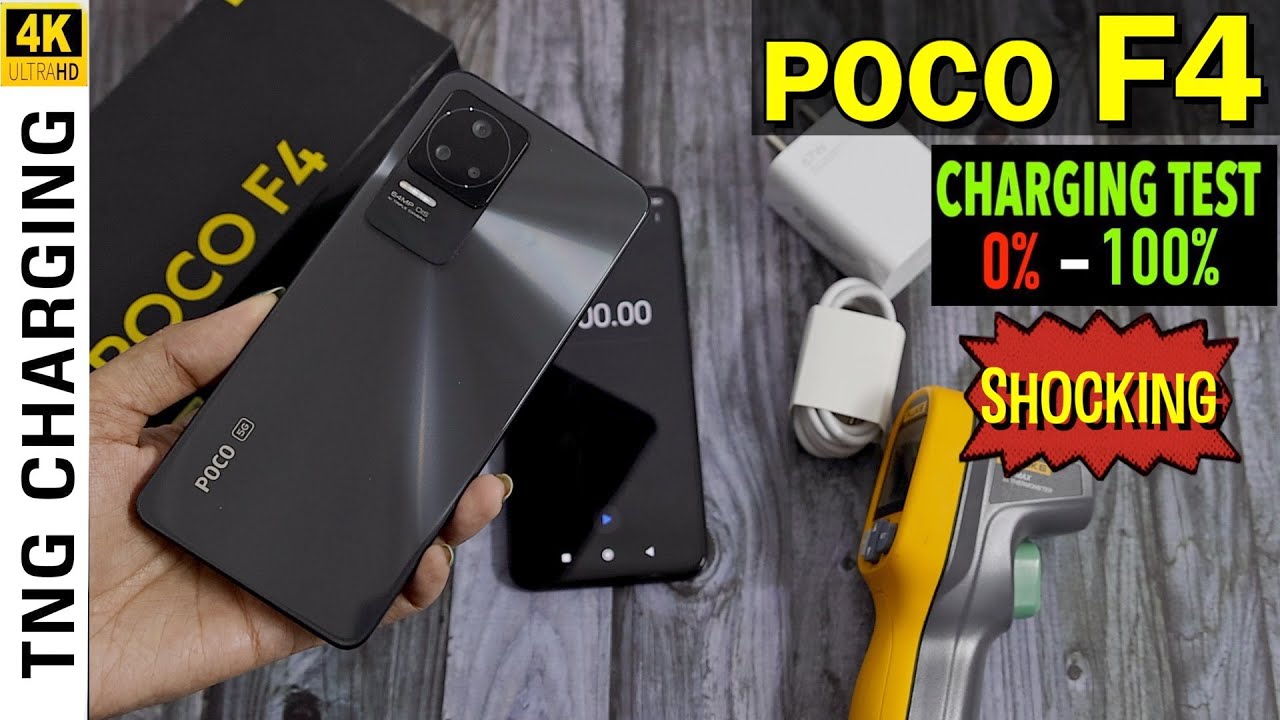POCO F4 5G - Charging Test (0% - 100% ) | Charging time