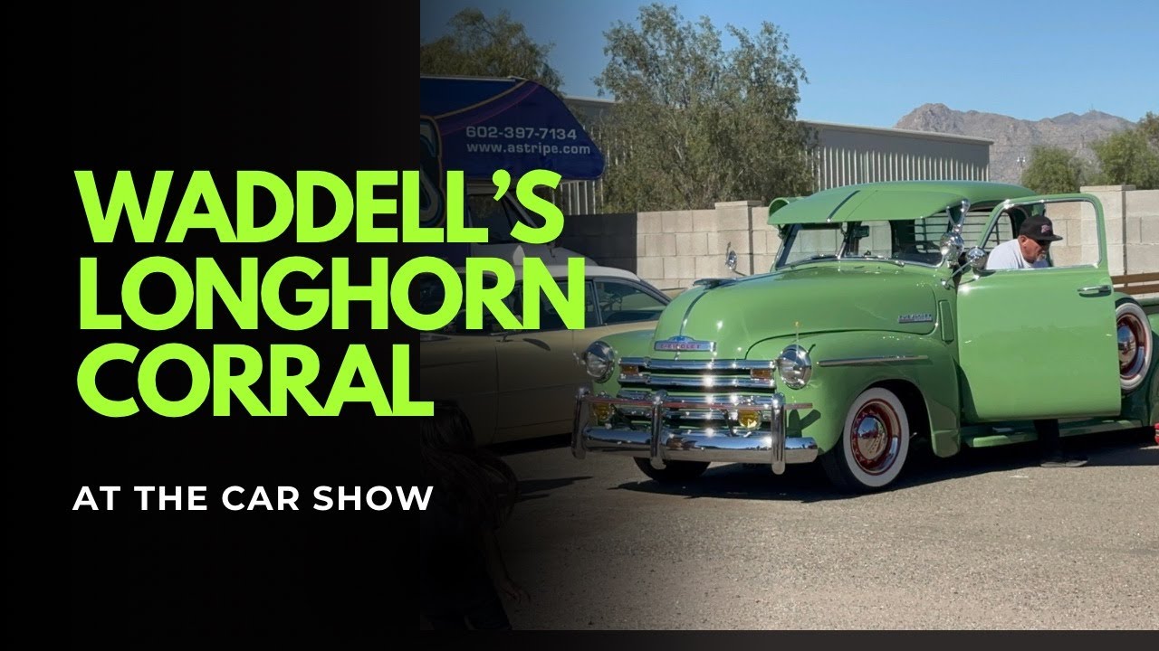 Waddell's Longhorn Corral Car Show