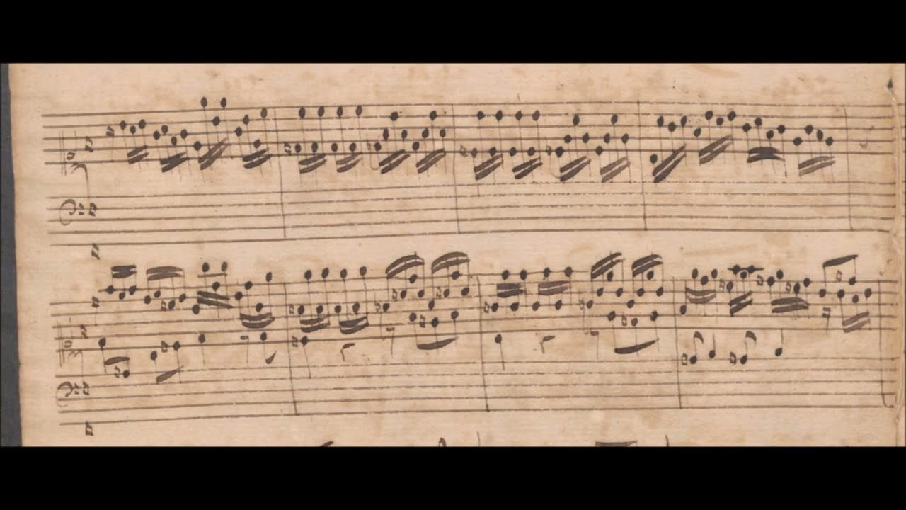J S Bach: Toccata in E Minor BWV 914. Robert Hill, harpsichord. live, Aachen 2005