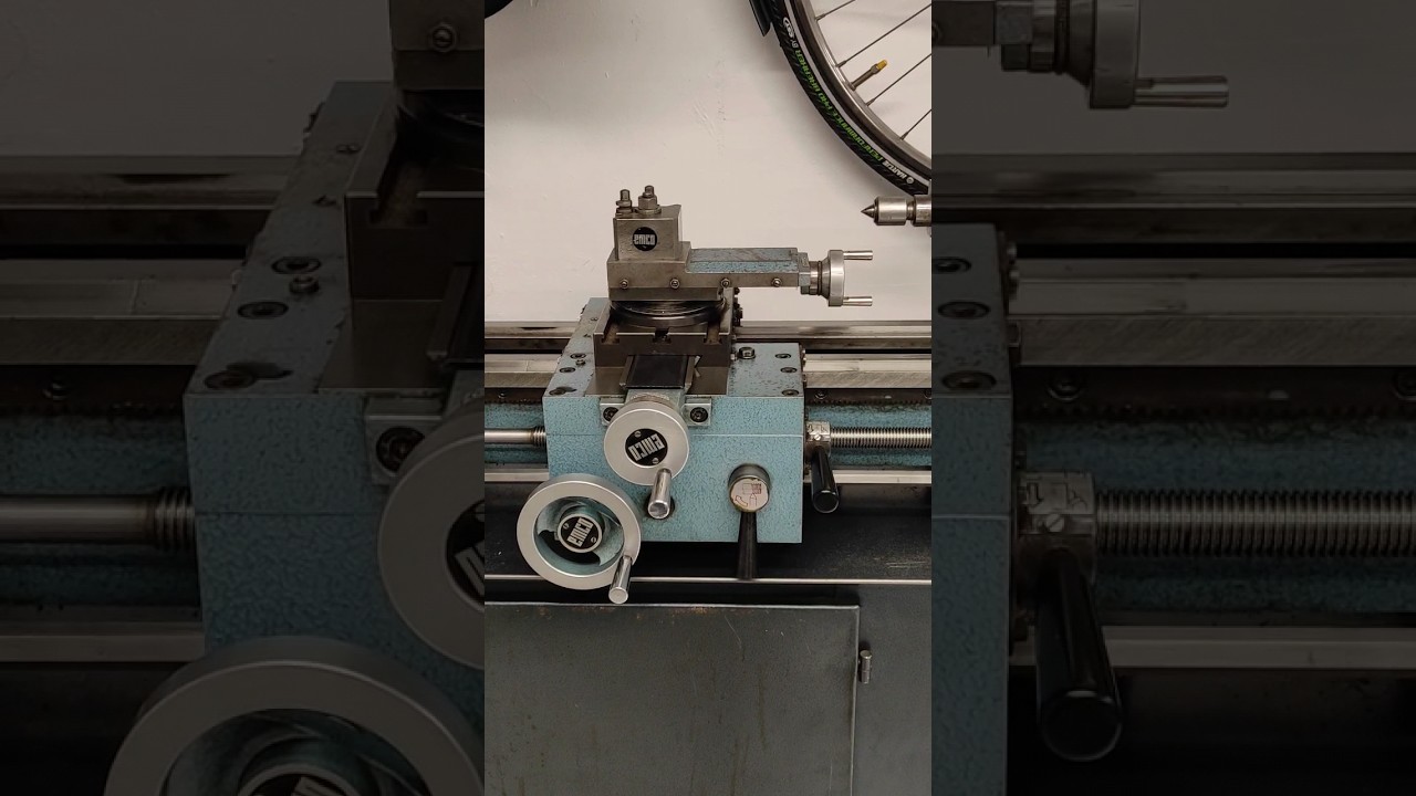 Emco Maximat V10-P working power feed #machine #machinist #lathe #machineshop #emco