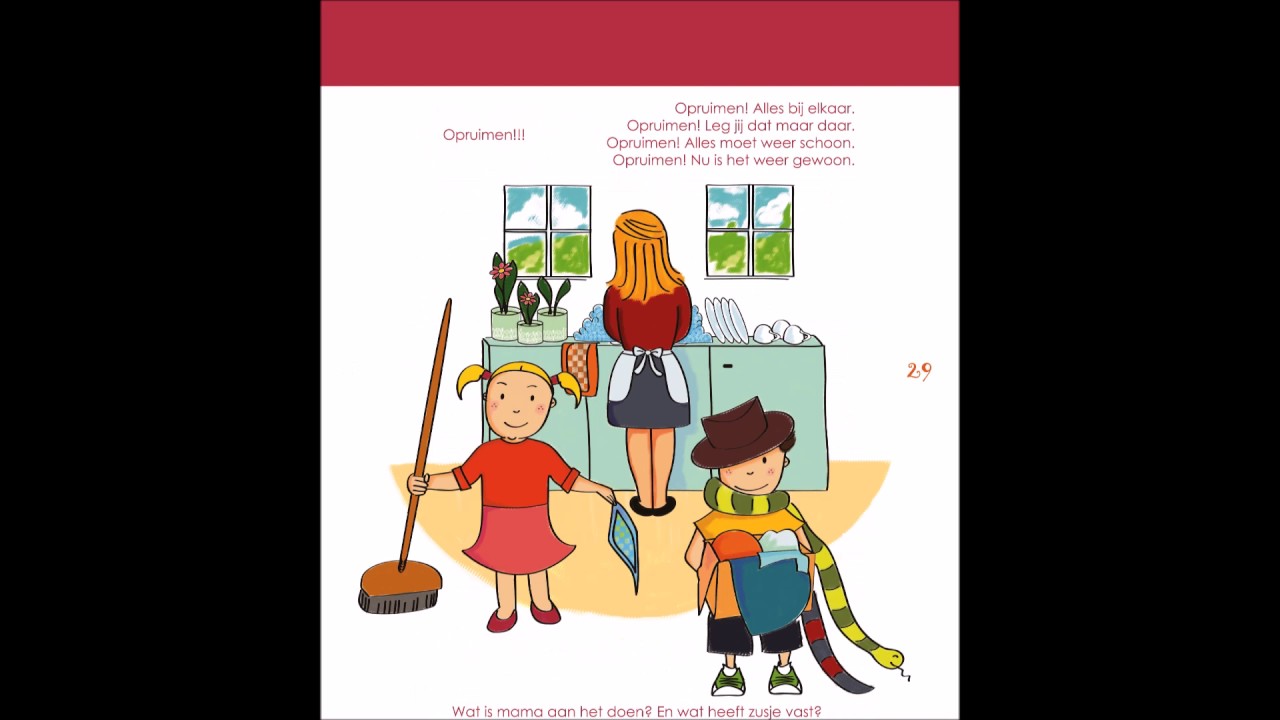 Opruimen (www.hetbabyliedjesboek.nl)