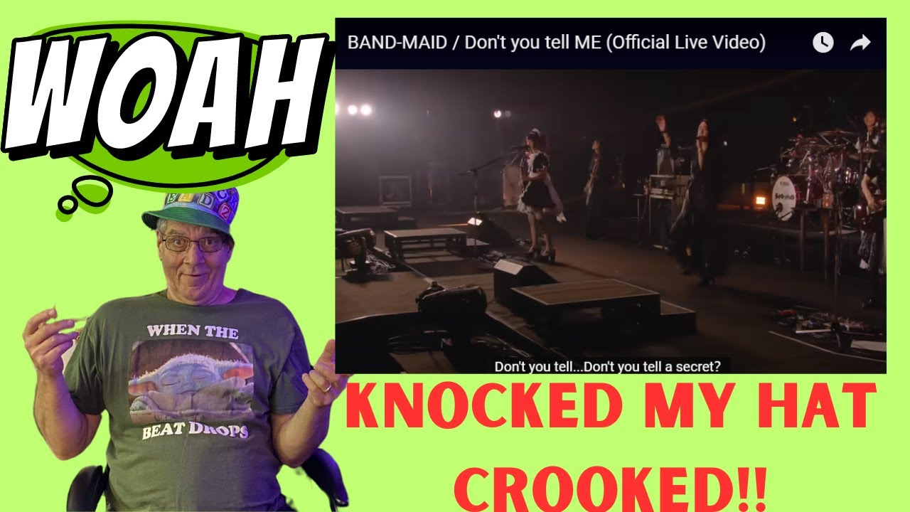 OMG!!  |  BAND MAID - Don't You Tell Me (LIVE).. | Reaction!!!
