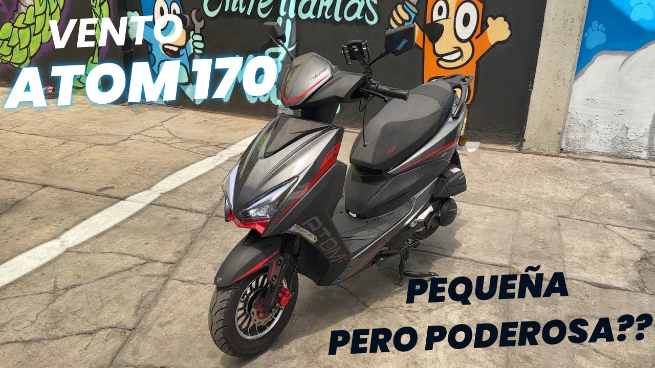 Turbo RESEÑA Vento ATOM 170 2.0 // la MEJOR motoneta para los MANDADOS?