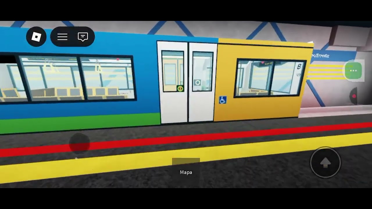 Automatic Subway M1 Robloxian Estación La Bandera 