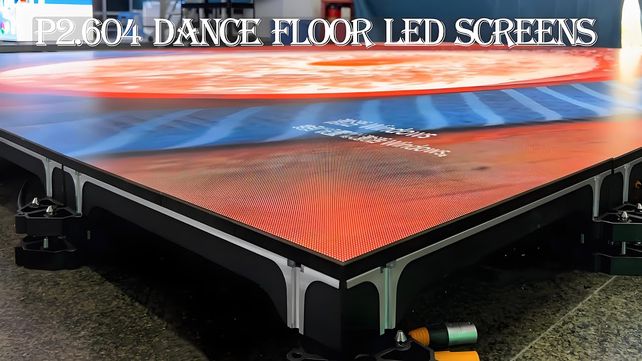 Interactive LED Dance Floor Manufacturer, P2.604 GOB Stage Event Disco Night Club Party LED Displays