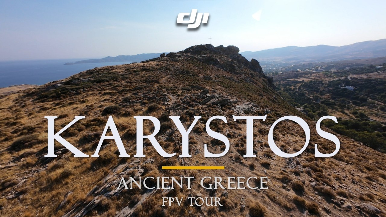 Karystos, Euboia | DJI Avata 2 FPV Drone Tour of Ancient Greece