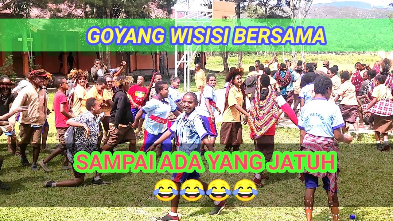 wisisi terbaru 2022 ada yang jatuh 🤣|| SMP Negeri 3 Wamena