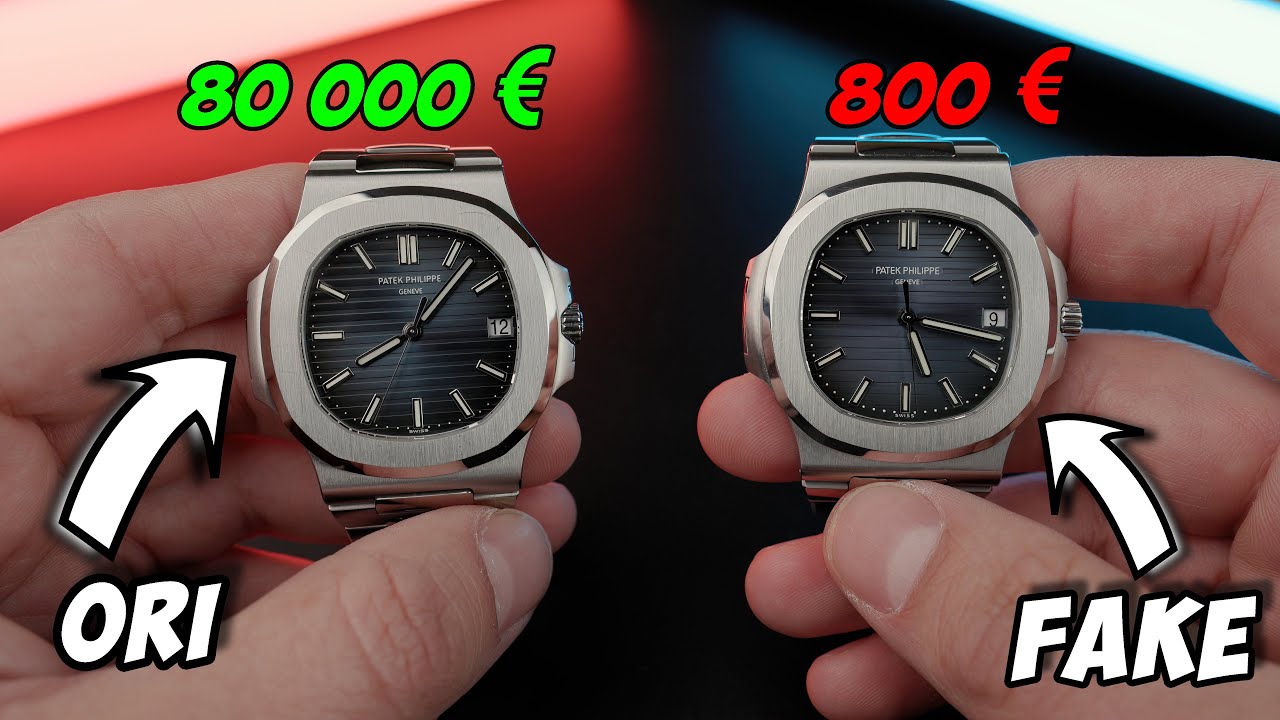 PODRÓBKA Nautilusa vs ORYGINAŁ Patek Philippe - jak rozponać replikę super clone.
