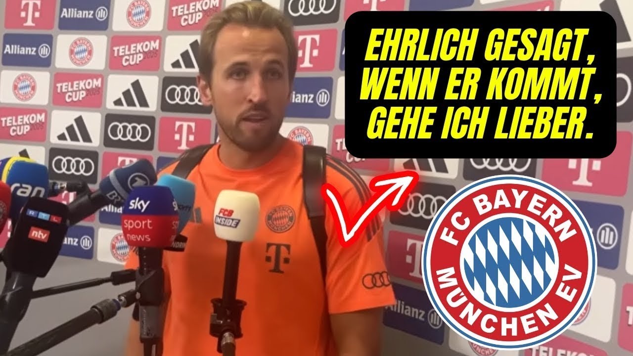 KANE RASTET AUS: WENN DIESER SPIELER KOMMT, VERLASSE ICH DEN BAYERN SOFORT! | nachrichten bayern