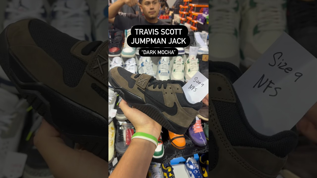 First Look At The Jumpman Jack “Dark Mocha” by Travis Scott