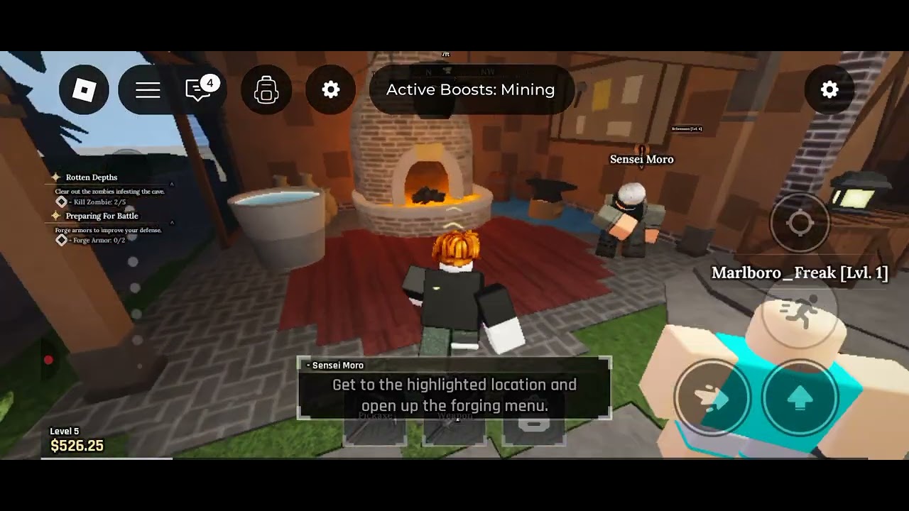 I play the forge