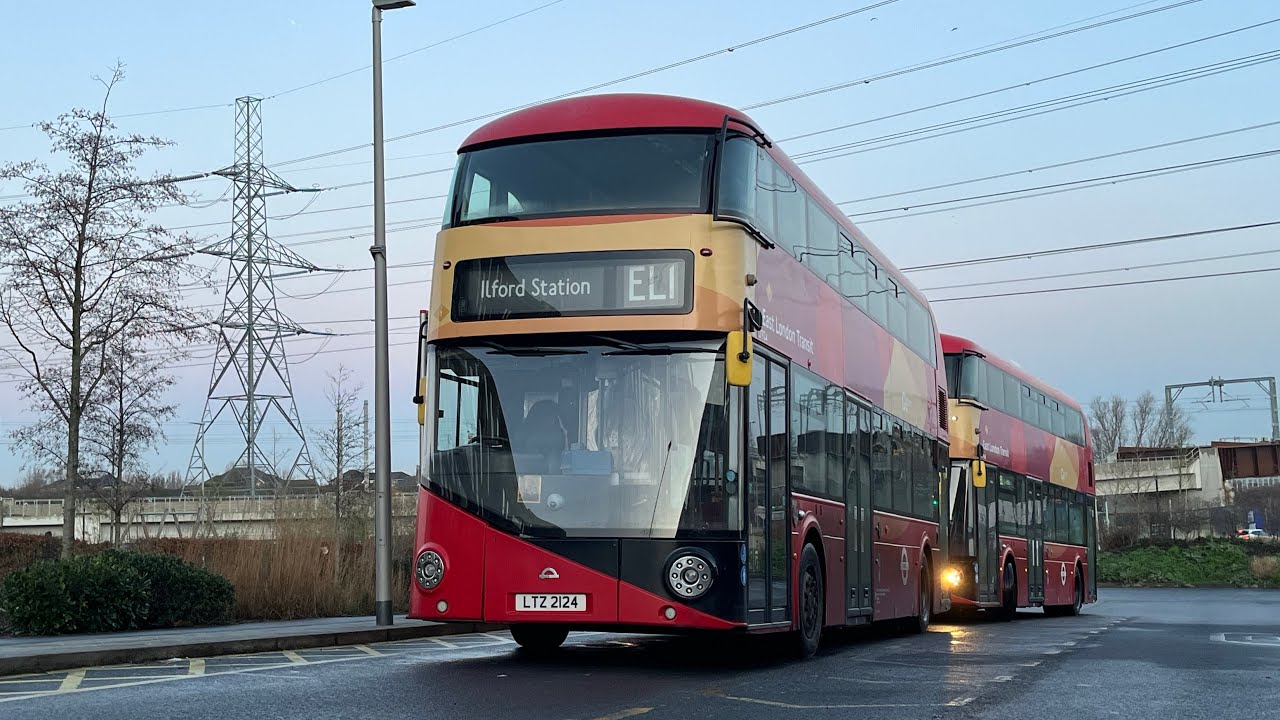 FRV. Go Ahead London Route EL1. Ilford Hill - Barking Riverside. New Routemaster LT948 (LTZ 2148)