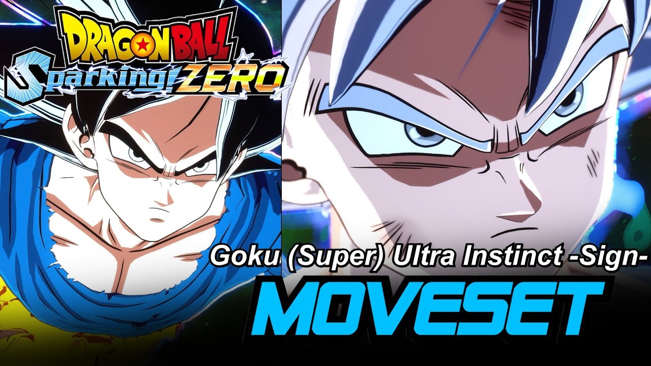 Ultra Instinct -Sign- Goku (Super) Moveset - DRAGON BALL: Sparking! ZERO | Japanese - 4K 60FPS