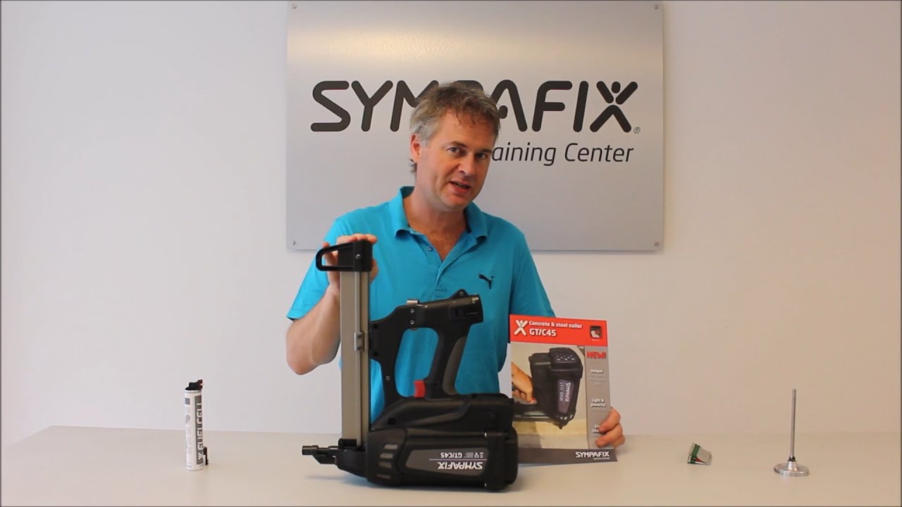SYMPAFIX &bull; GT/C45 gasschiethamer voor beton en staal