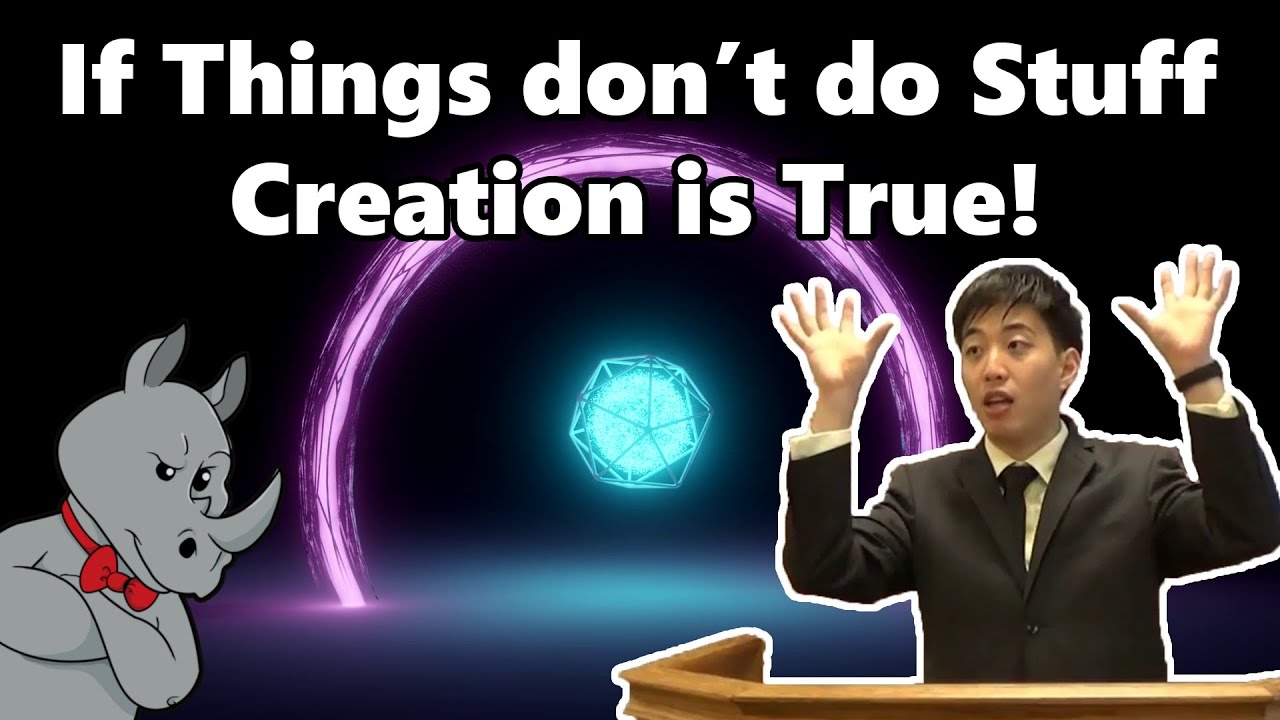 The Stuff Can't Do The Thing, Therefore God!