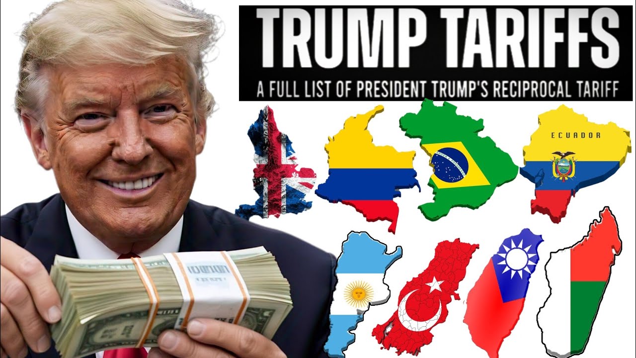 Trump's Tariff Takedown | A Full List of Countries Affected |Tiny Info