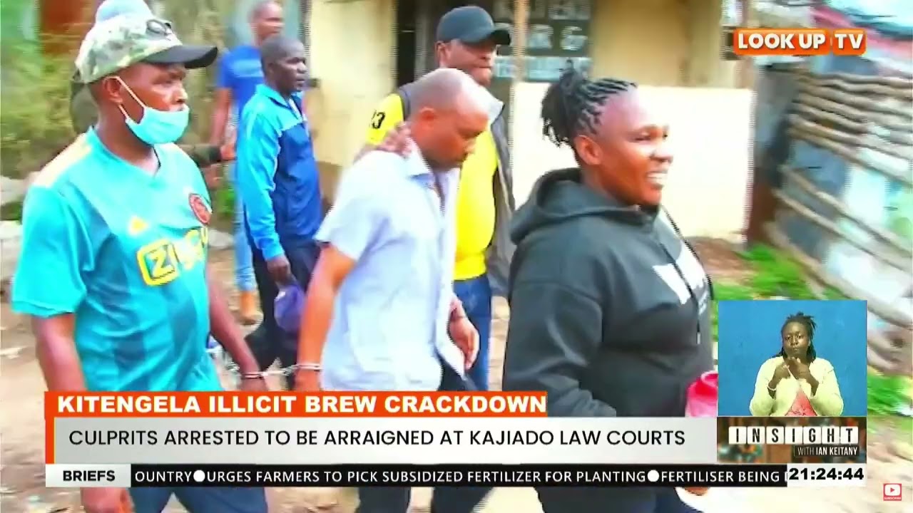 Kitengela Police Nab Illicit Brew And Chang’aa, Arrest Several People