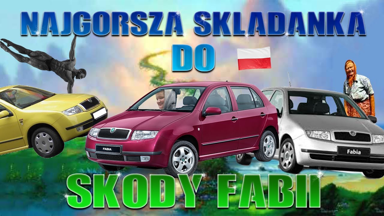 NAJGORSZE HITY do driftów SKODA FABIA w złotych tarasach i pod pałacem prezydenckim