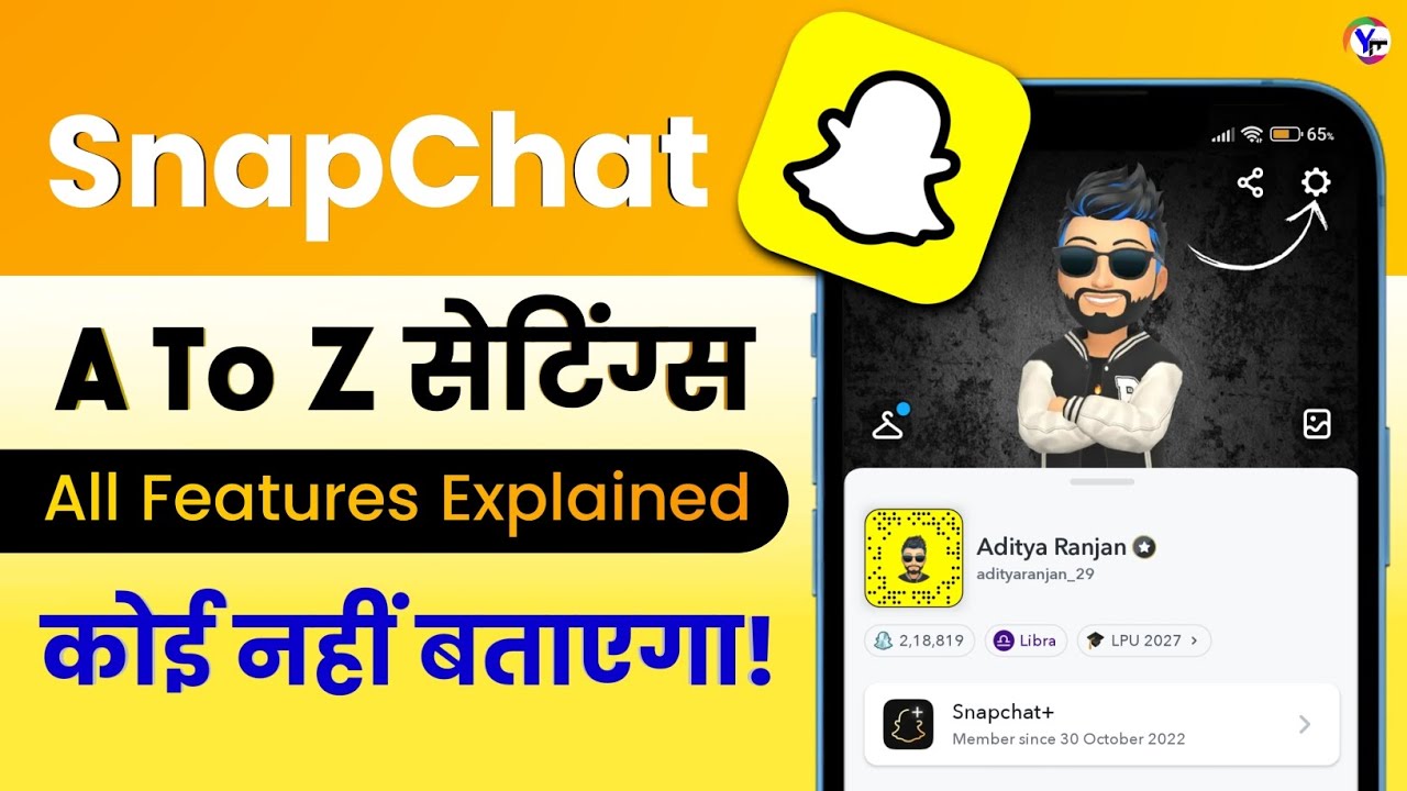 Snapchat👻 ki sabhi A to Z SETTING 2025 | Snapchat full Setting | Snapchat ki Setting kaise karen