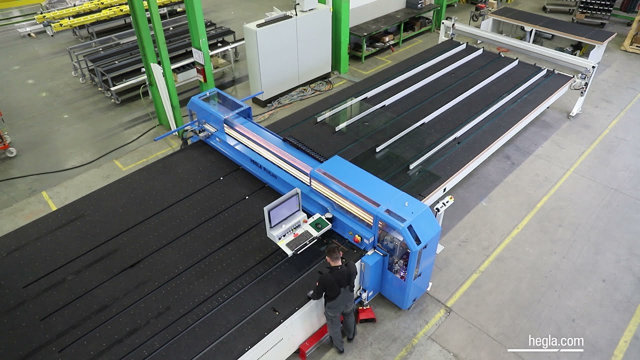 Prolam - Schneidanlage f&uuml;r VSG / ProLam - Cutting Machine for LSG