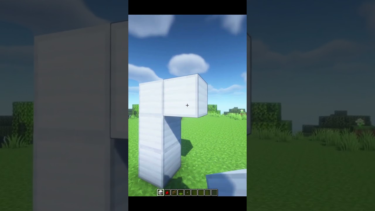 Minecraft Invisible Door #minecraft #shorts