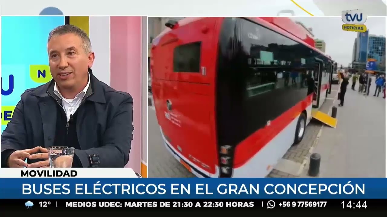 Positivas sensaciones dejan primeras pruebas de buses eléctricos en el Gran Concepción