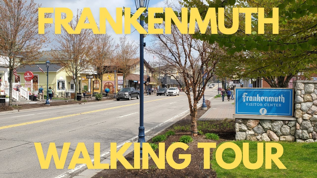 Downtown FRANKENMUTH MICHIGAN Walking Tour