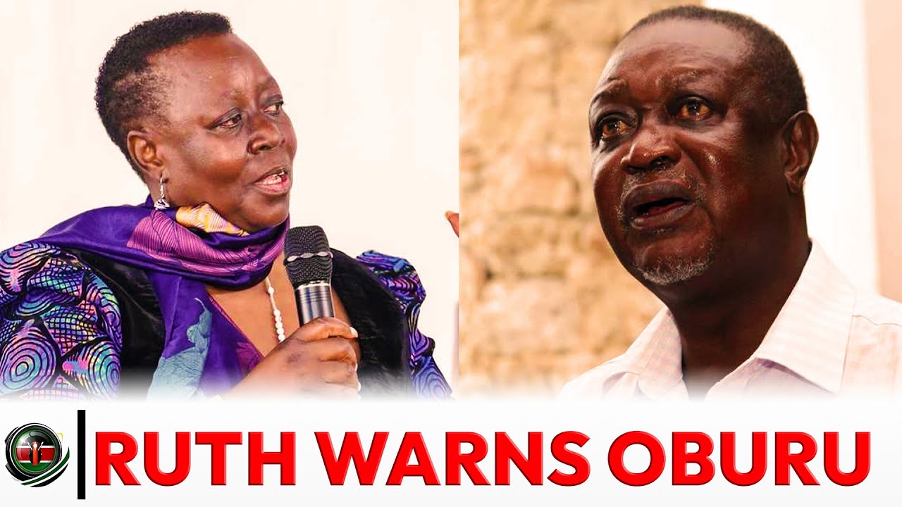 Kimenuka!! Ruth Odinga Asaks Oburu Odinga To Step Down For Babu Owino