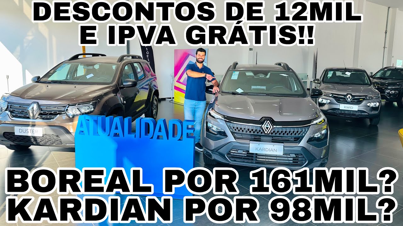 TODOS OS MODELOS DA RENAULT E SEUS PREÇOS IMBATÍVEIS EM JANEIRO DE 2026!!