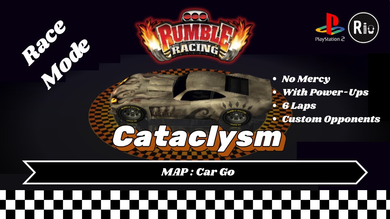 Rumble Racing PS2 Gameplay | Cataclysm (Pro) – Car Go (No Mercy + Power-Ups) | Request #31