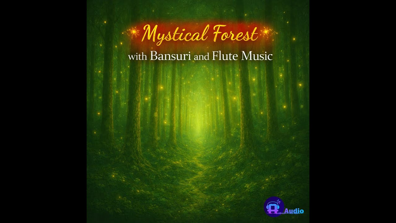 Mystical Forest with Bansuri and Flute Music | Toonyug Audio