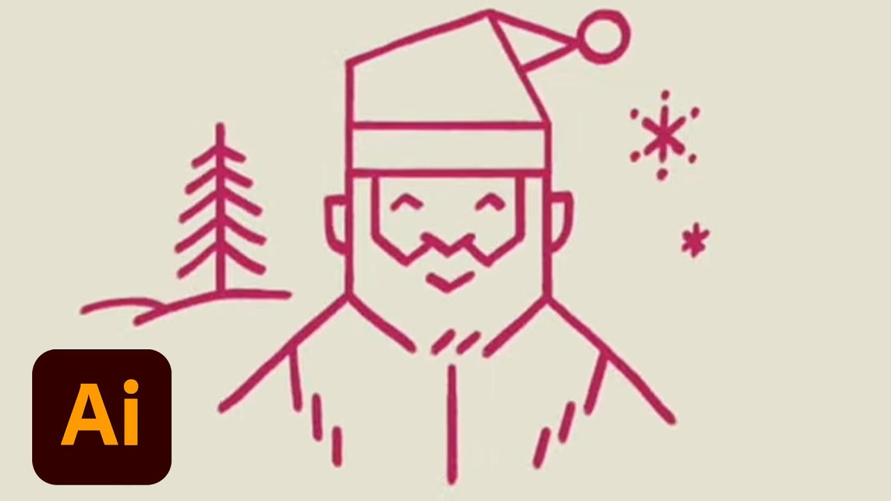 Draw Along with Kyle T. Webster - Santa | Adobe Creative Cloud
