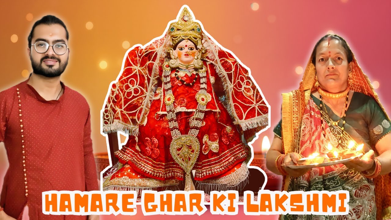 I Made a DIY Lakshmi Mata for Diwali Celebrations!