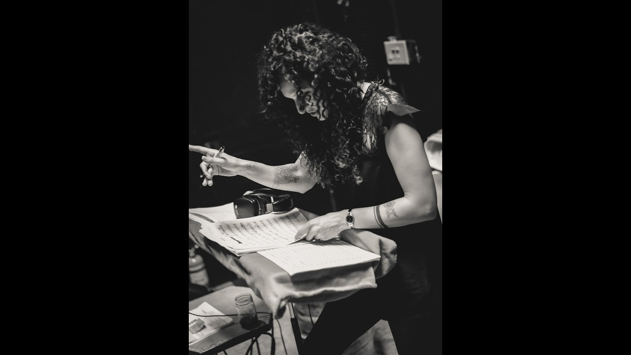Marigold (clip) - theBABAorchestra LA Band (Lauren Elizabeth Baba composer/conductor/bandleader)