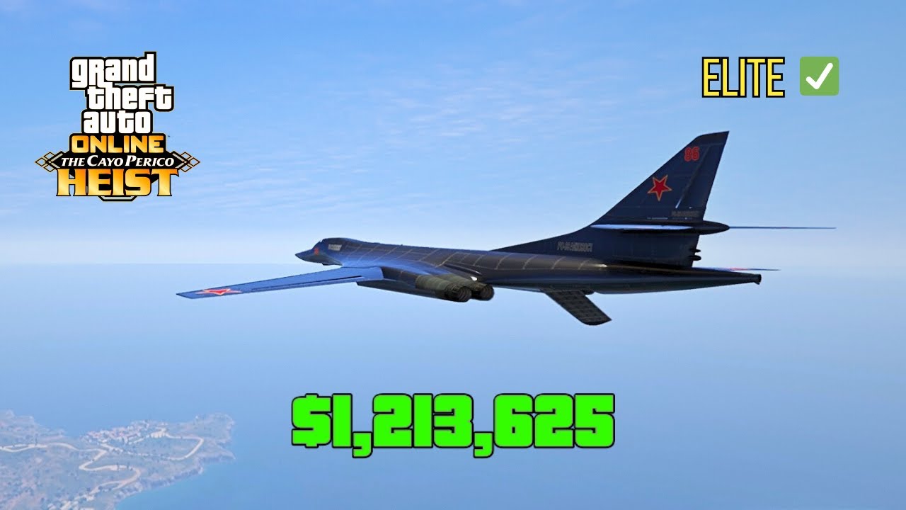 GTA Online | Cayo Perico Heist Alkonost Approach - Elite Challenge $1,213,625
