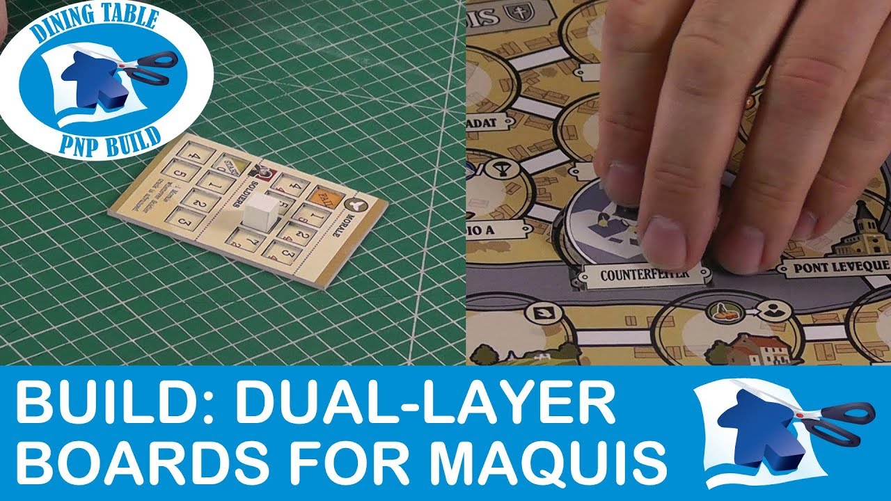 Build: Double-Layer Recessed Board for Maquis + Channel Update