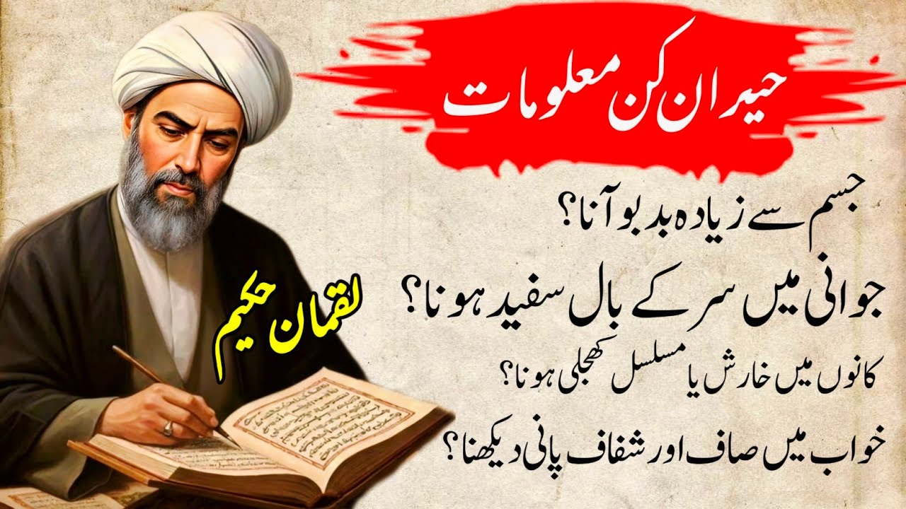 Luqman Hakeem|Raaz ki batein In Urdu|Hikmat Ki batein|Danai ki batein|urdu qoutes|Aqwal e zareen