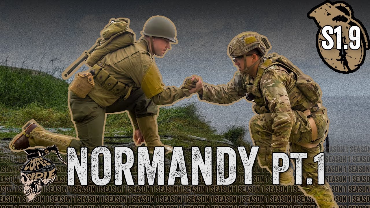 Modern Army Rangers Climb Pointe du Hoc