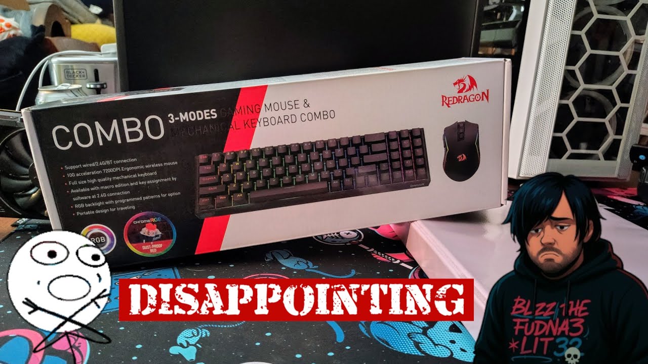 Tech: This Keyboard/Mouse Combo Was Disappointing...