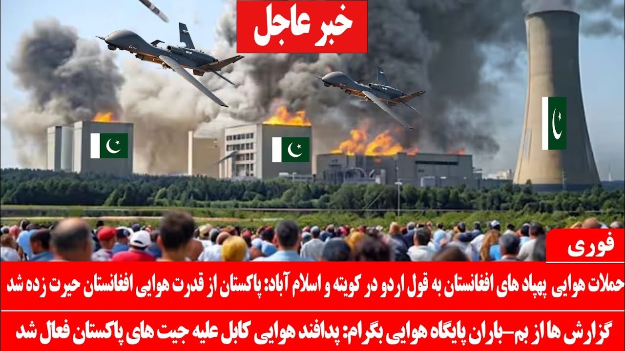 خبرعاجل: حملات پهپادی نیروی های افغان به اسلام&zwnj;آباد و کویته: حیرت پاکستان از قدرت هوایی افغانستان