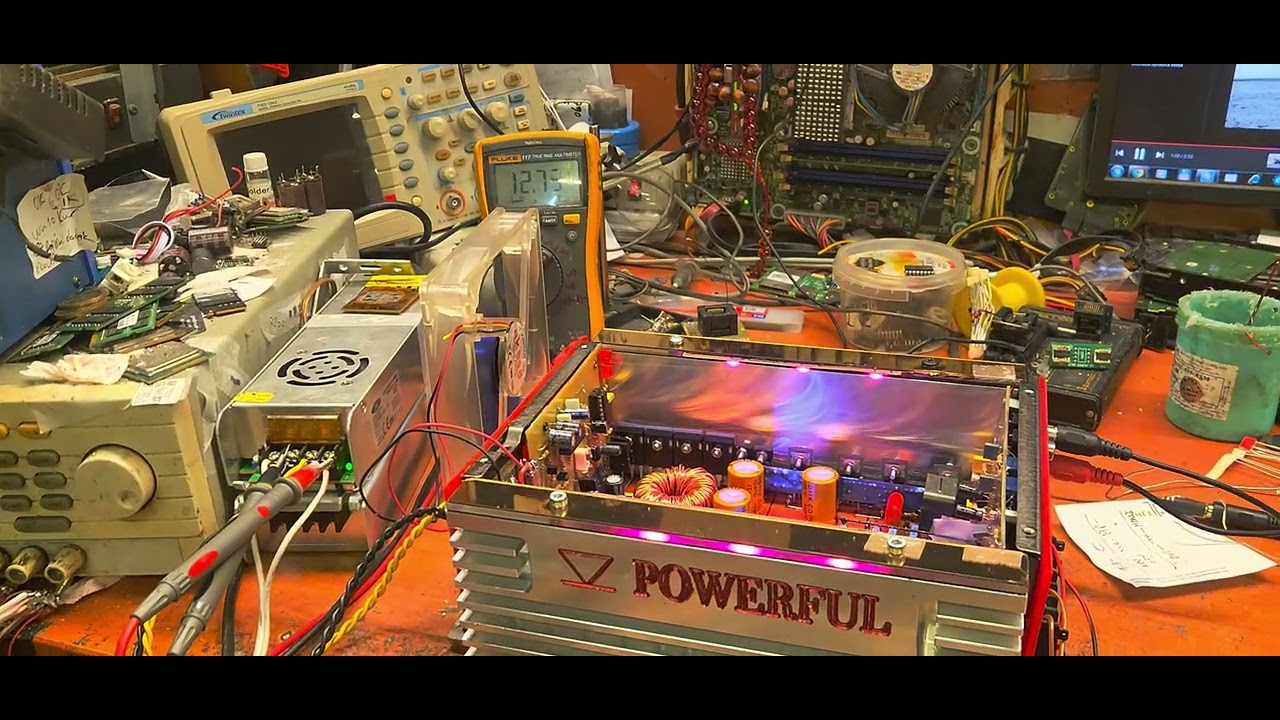 IRS 2092 BTL 12V TO +-40V 2X SMPS REF.PWM CLASS D.HOME MADE POWERFUL AMPLIFIER 5.000W RMS 1.OHM