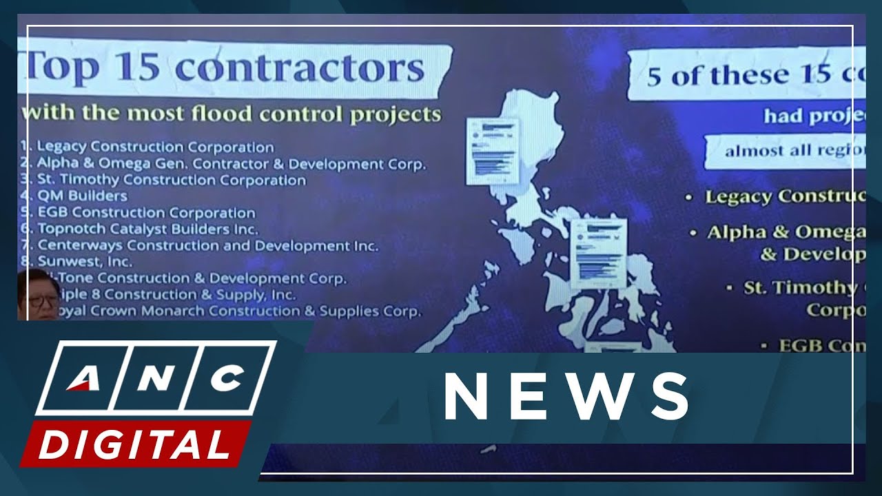 DPWH: Мы рассматриваем проекты, реализуемые 15 ведущими подрядчиками, все проекты по борьбе с нав...