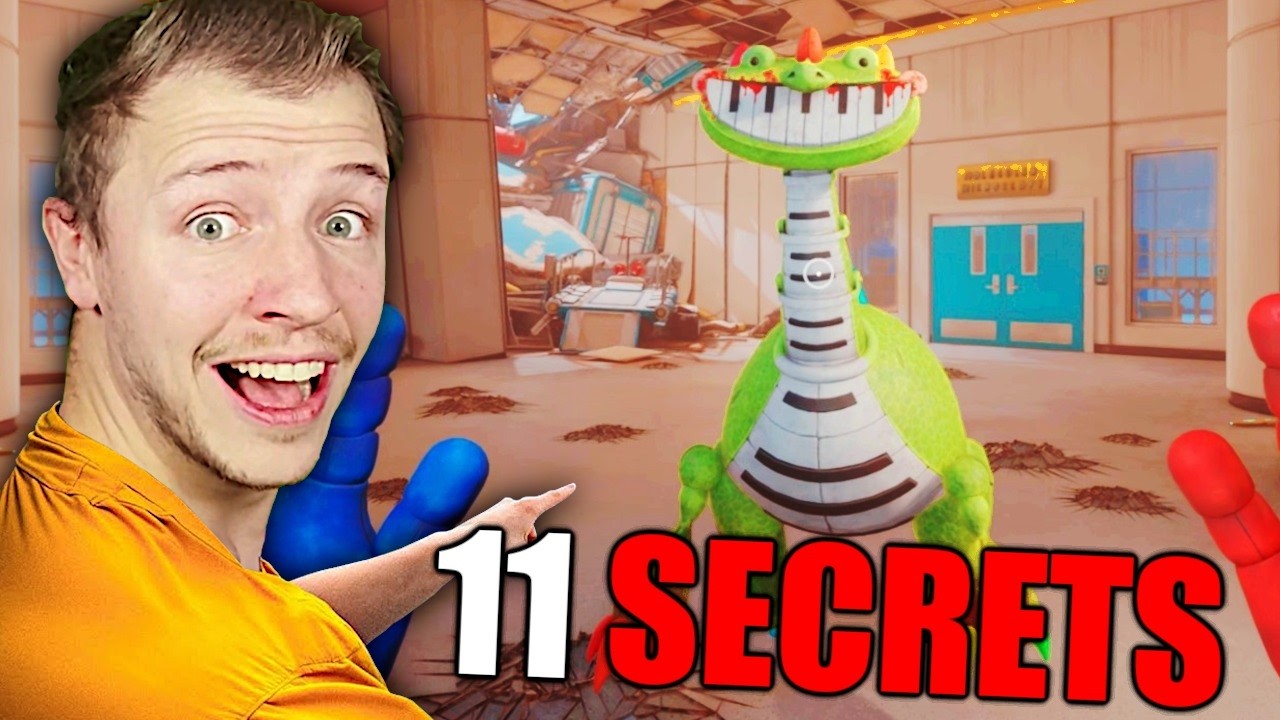 11 SECRETS in Poppy Playtime Kapitel 5 die NIEMAND kennt ! 😲