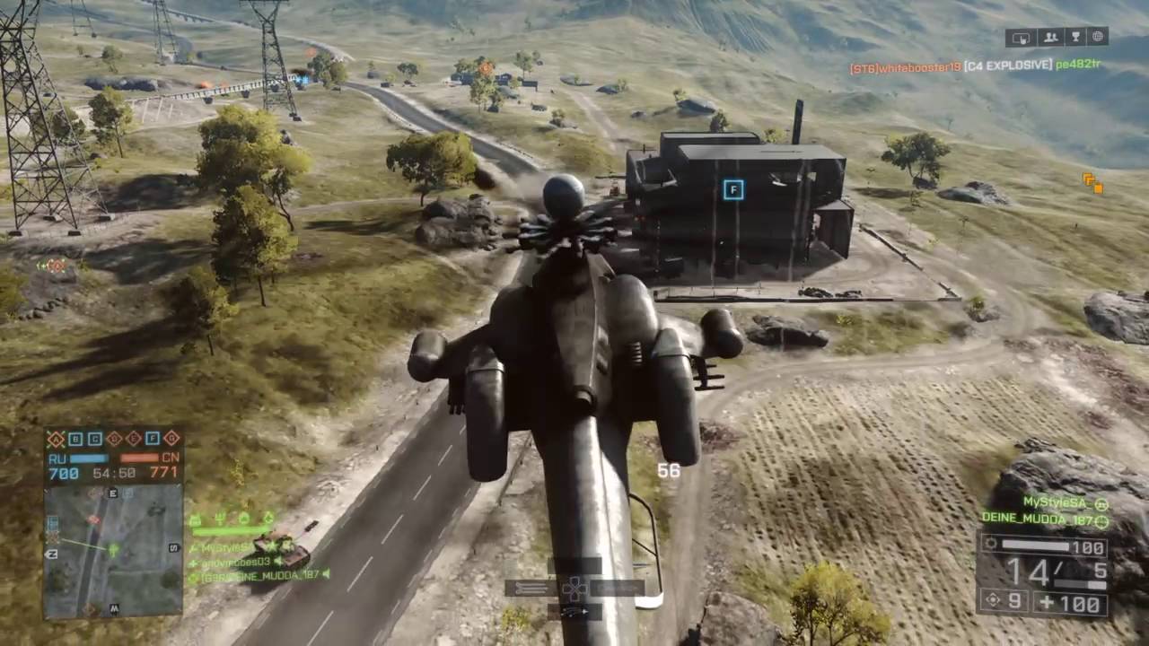 BF4 قيادة الاباتشي