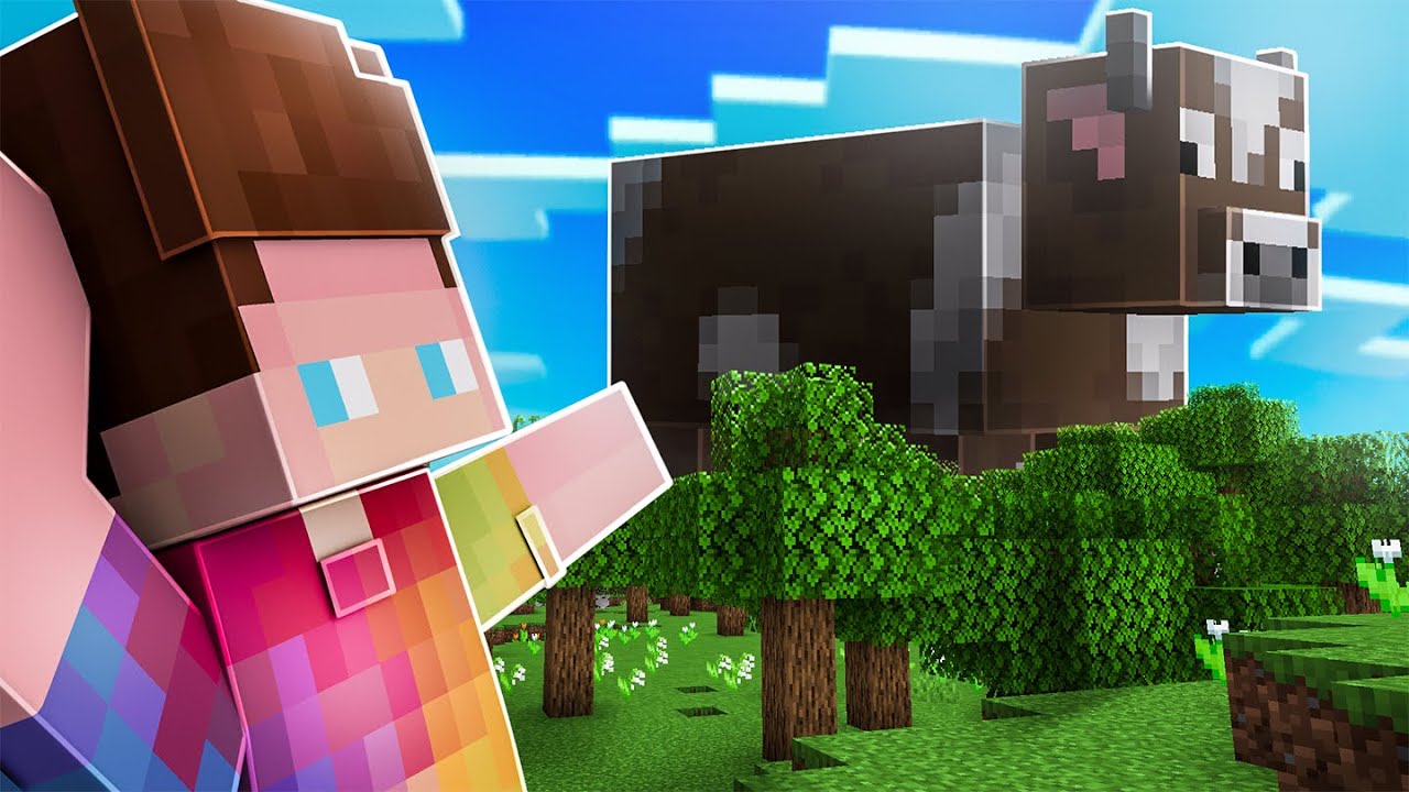 ALLE MINECRAFT MOBS HABEN EINE RANDOM GR&Ouml;ẞE