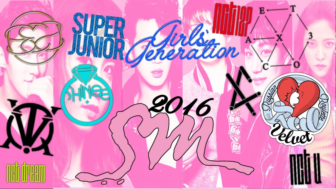 2016 SM ENTERTAINMENT GROUPS & SUB-UNITS