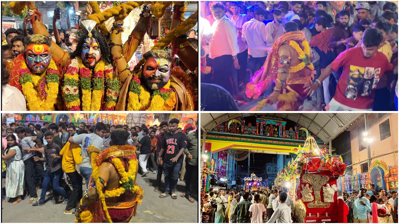 Secunderabad Bonalu 2025 | Sandeep potharaju entry gatam procession at Secunderabad 2025
