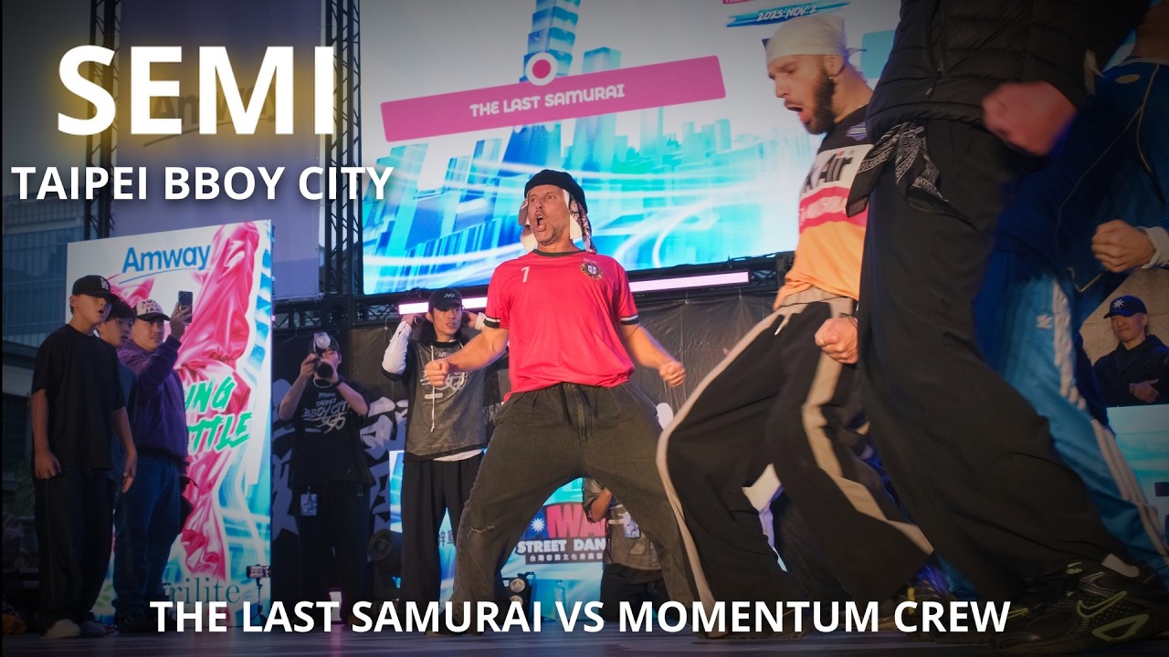 The Last Samurai 🇯🇵 vs Momentum Crew 🇵🇹 | SEMI | Taipei Bboy City 2025