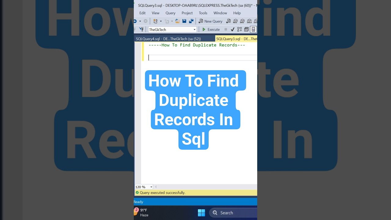 Как найти повторяющиеся записи в SQL (быстрый способ за 1 минуту!) #sql #duplicate #find