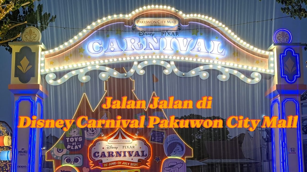 Disney Carnival Pakuwon city mall Surabaya, Pertama kalinya di Surabaya